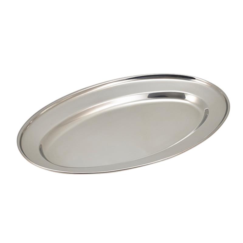 GenWare Stainless Steel Oval Flat 30cm/12"