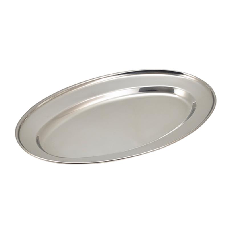 GenWare Stainless Steel Oval Flat 40.5cm/16"