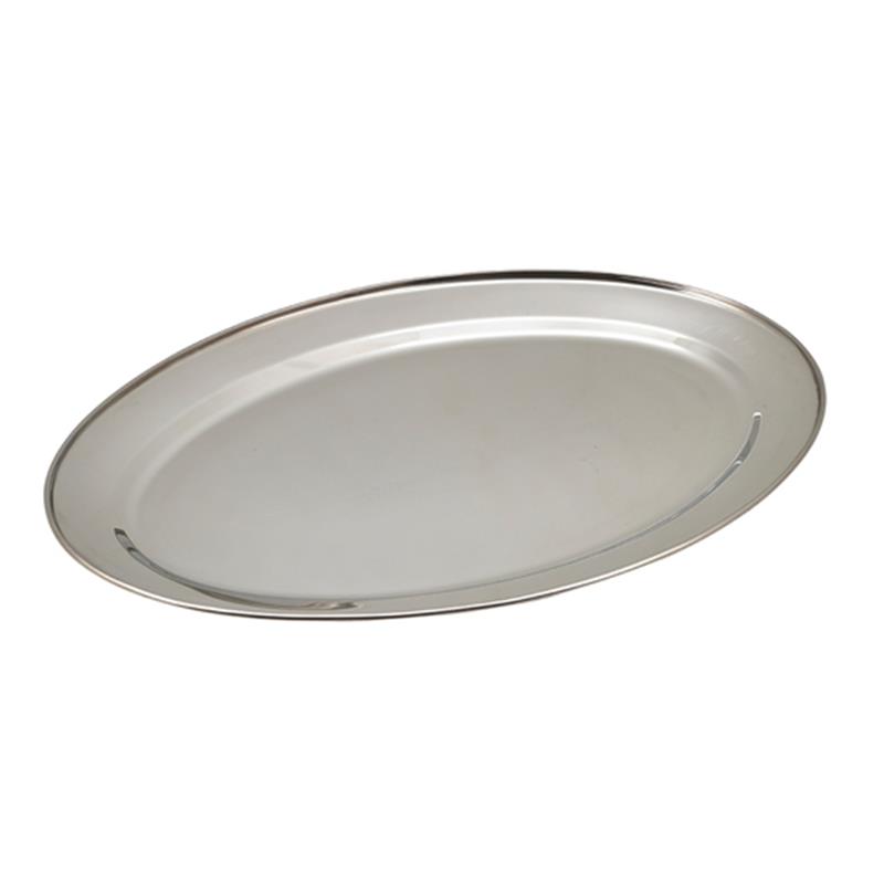 GenWare Stainless Steel Oval Flat 46cm/18"
