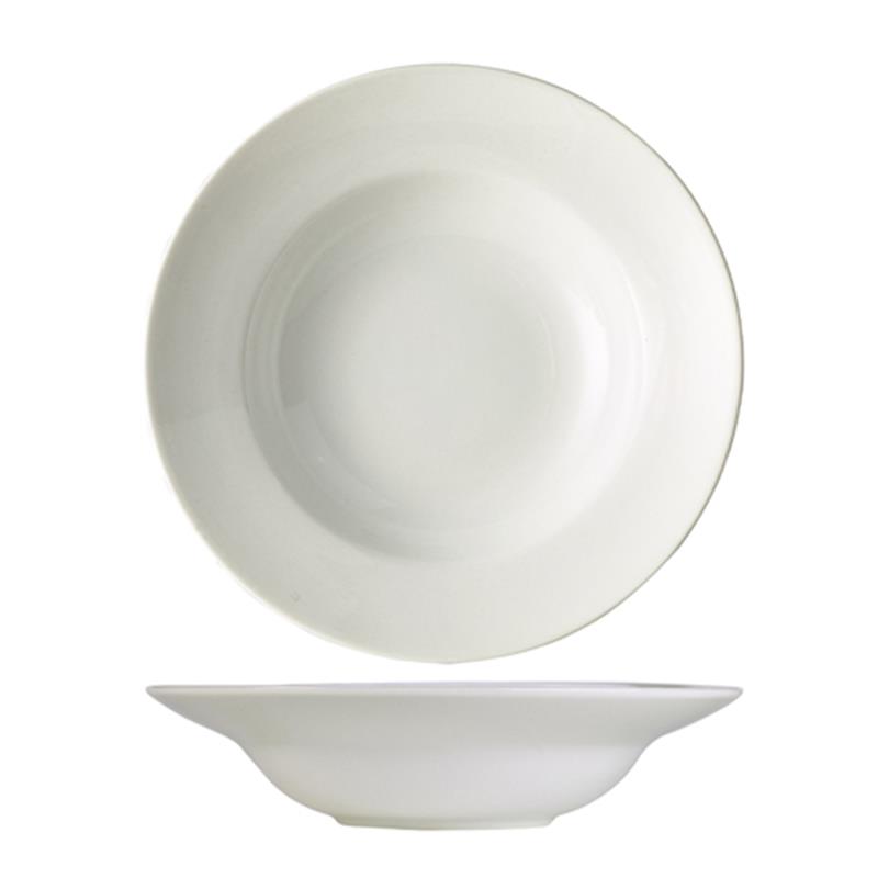 Genware Porcelain Pasta Dish 25cm/9.75"