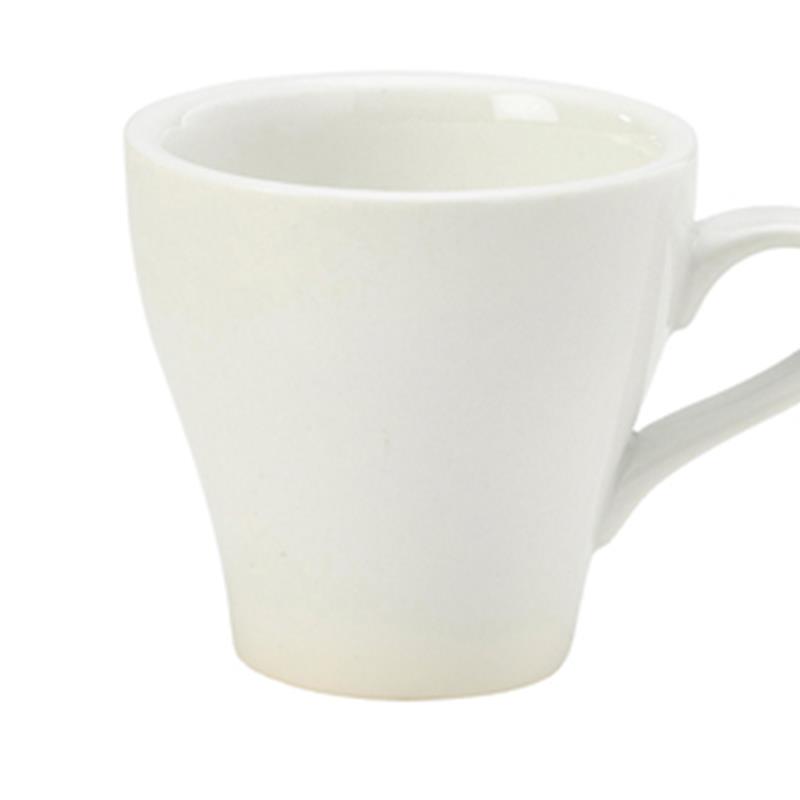 Genware Porcelain Tulip Cup 9cl/3oz