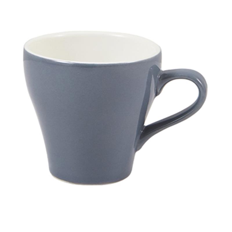 Genware Porcelain Grey Tulip Cup 9cl/3oz