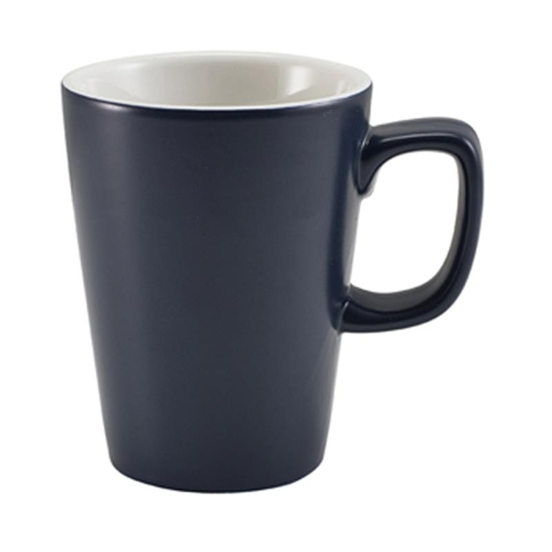 GenWare Porcelain Matt Blue Latte Mug 34cl/12oz