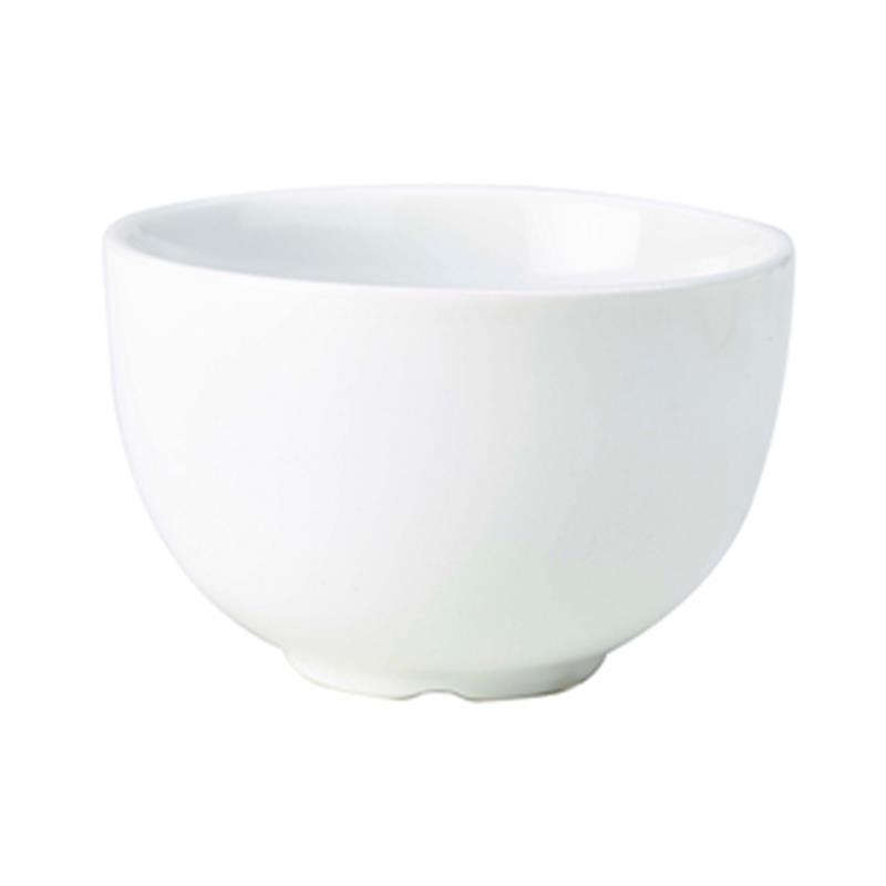 Genware Porcelain Chip/Salad/Soup Bowl 12cm/4.75"