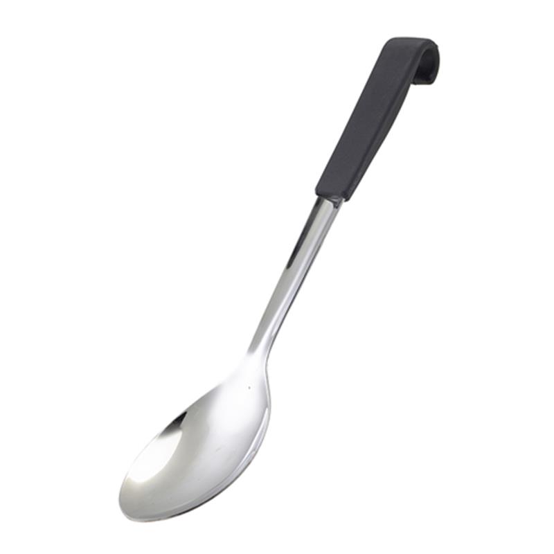 GenWare Black Handled Serving Spoon 34cm