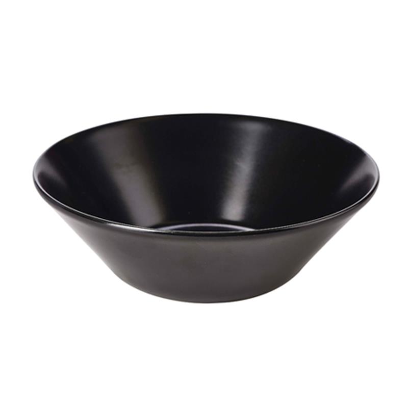 Luna Stoneware Black Serving Bowl 24 x 8cm/9.5 x 3.25"