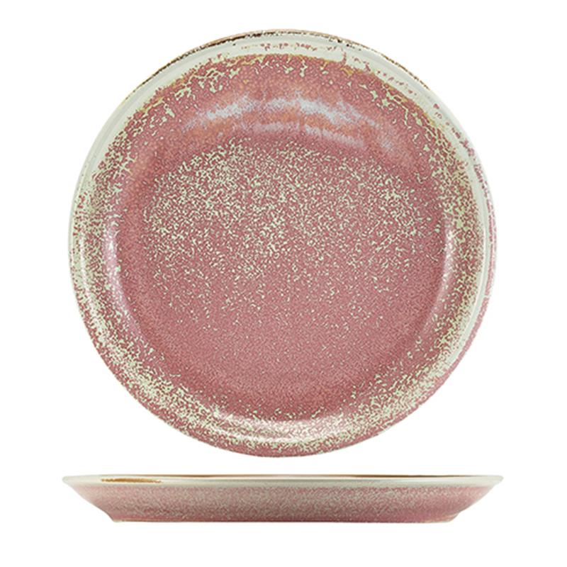 Terra Porcelain Rose Coupe Plate 27.5cm