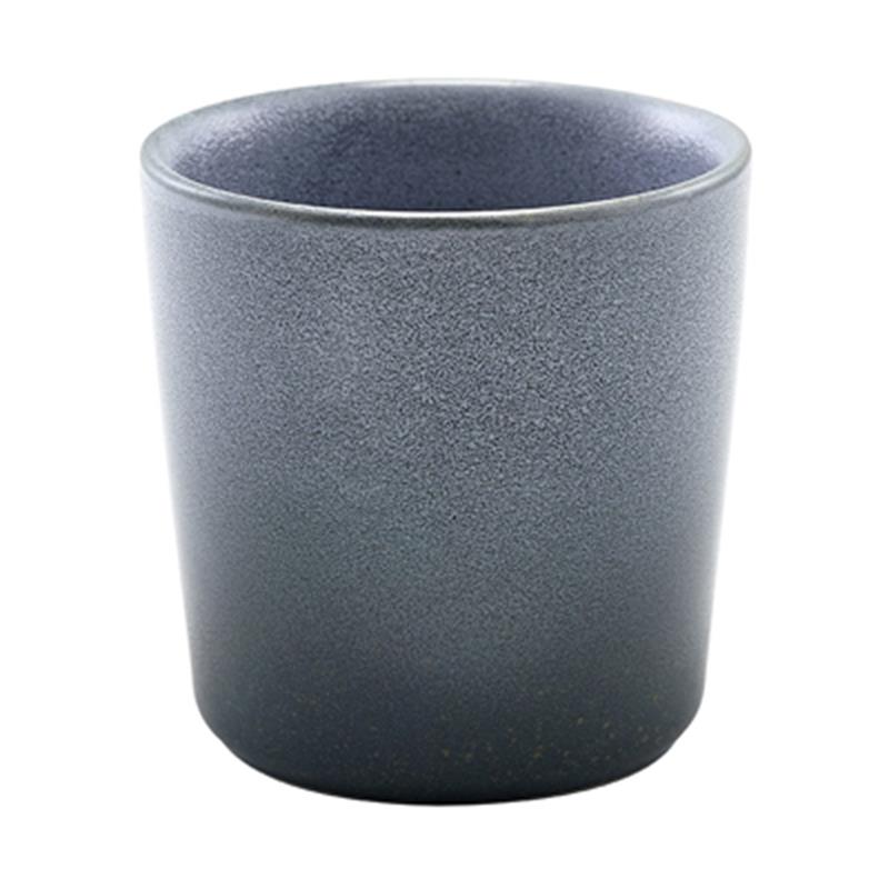 Forge Graphite Stoneware Chip Cup 8.5 x 8.5cm
