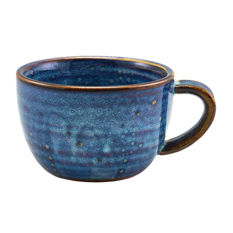 Terra Porcelain Aqua Blue Coffee Cup 28.5cl/10oz