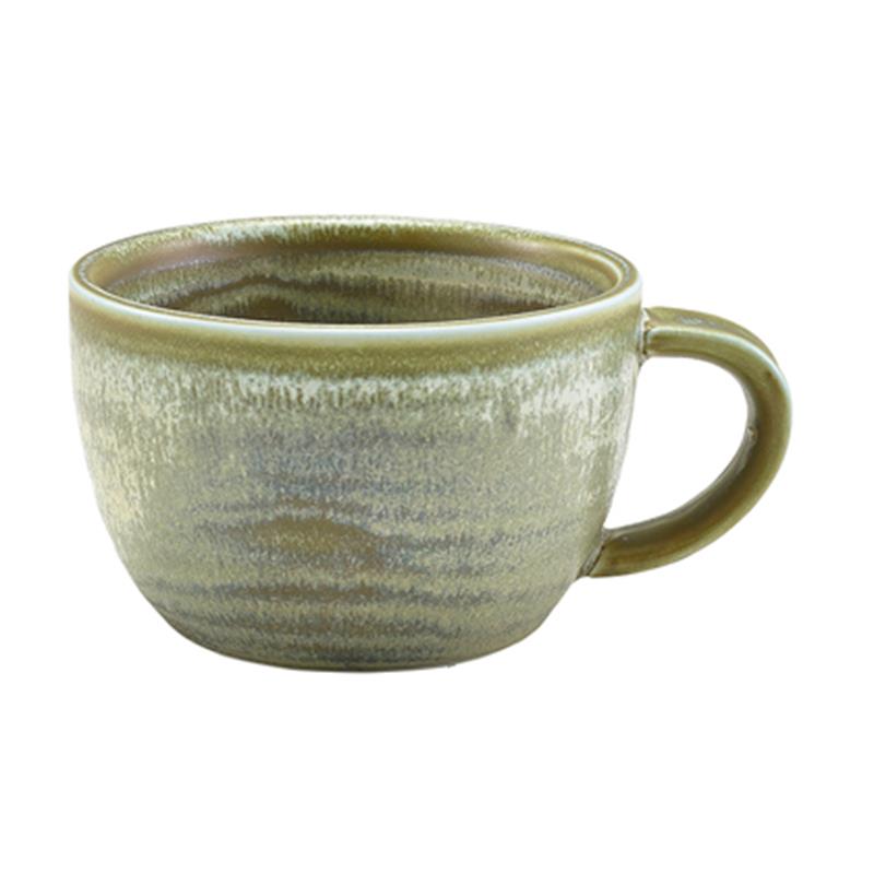 Terra Porcelain Matt Grey Coffee Cup 22cl/7.75oz