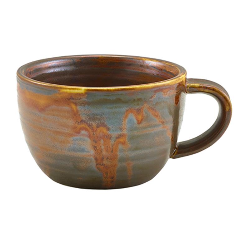 Terra Porcelain Rustic Copper Coffee Cup 28.5cl/10oz
