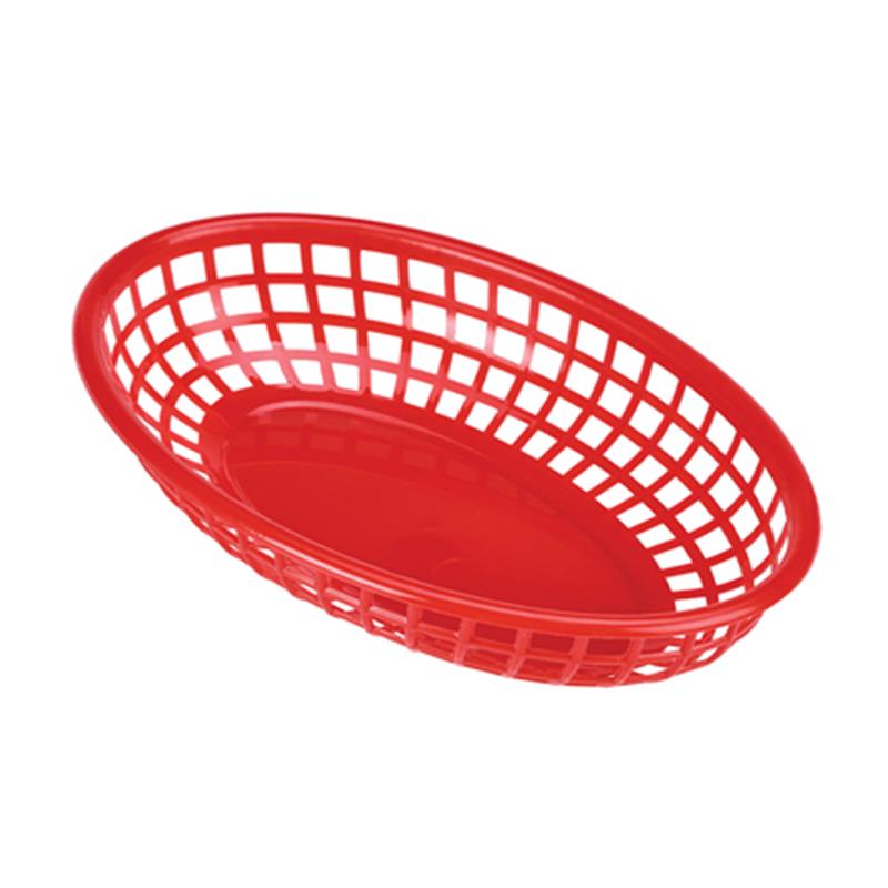 Fast Food Basket Red 23.5 x 15.4cm