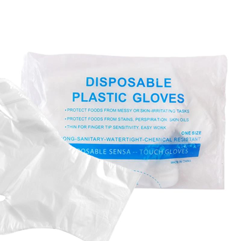 Disposable Gloves Clear (10 Packs Of 100)