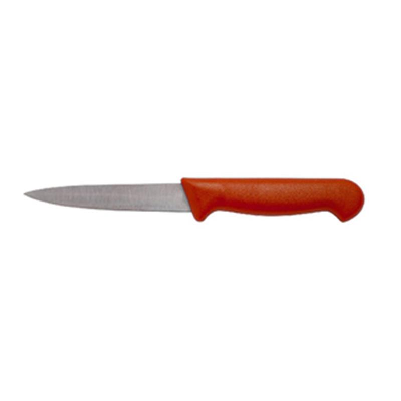 Genware 4" Vegetable Knife Red
