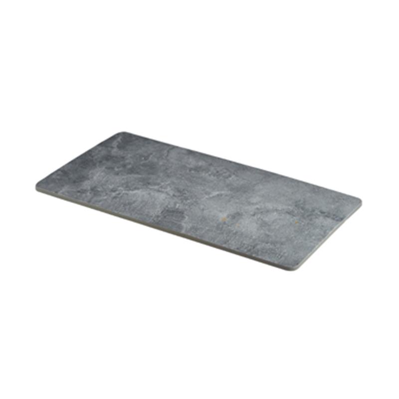 Concrete Effect Melamine Platter GN 1/3