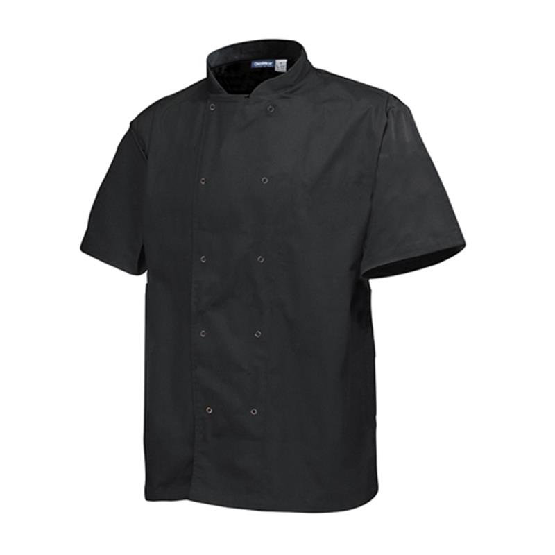 Basic Stud Jacket (Short Sleeve) Black XL Size