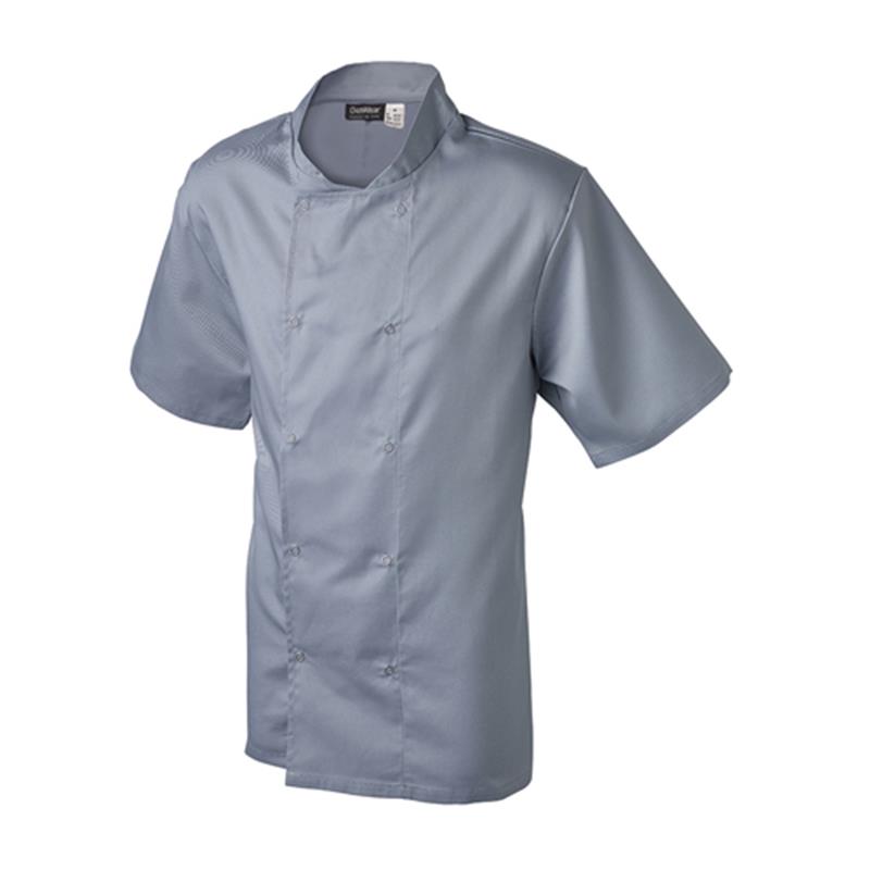 Basic Stud Jacket (Short Sleeve) Grey L Size