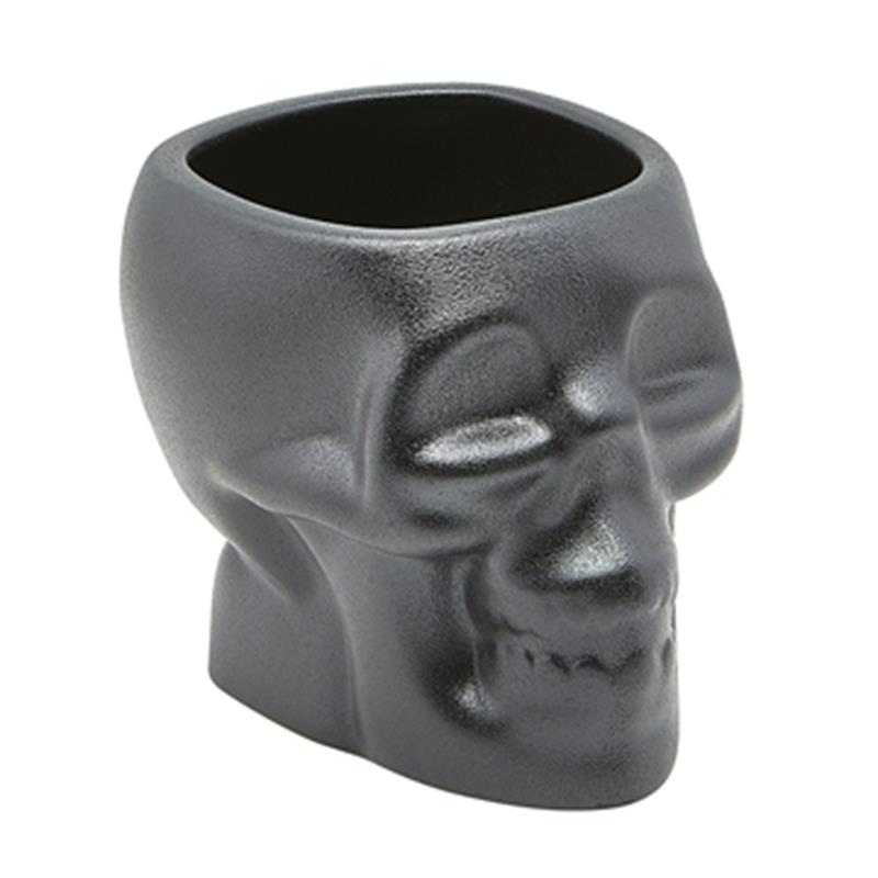 Genware Cast Iron Effect Skull Tiki Mug 80cl/28.15oz