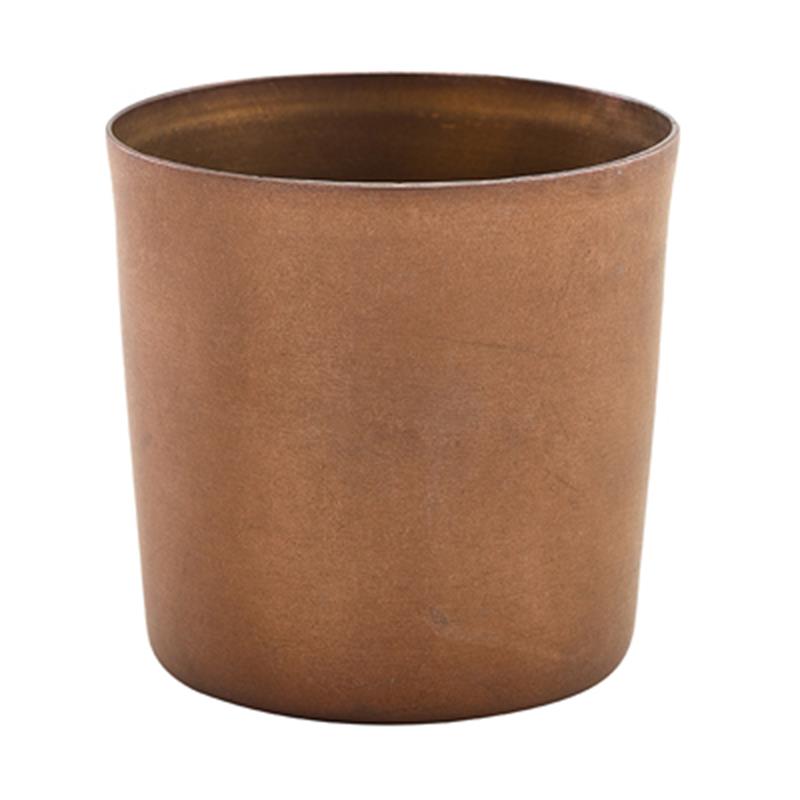 GenWare Copper Vintage Steel Serving Cup 8.5 x 8.5cm