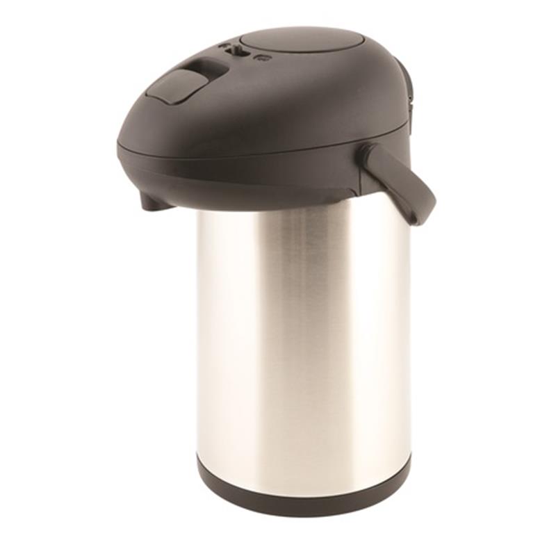 St/St Unbreakable Vacuum Pump Pot 3.5L