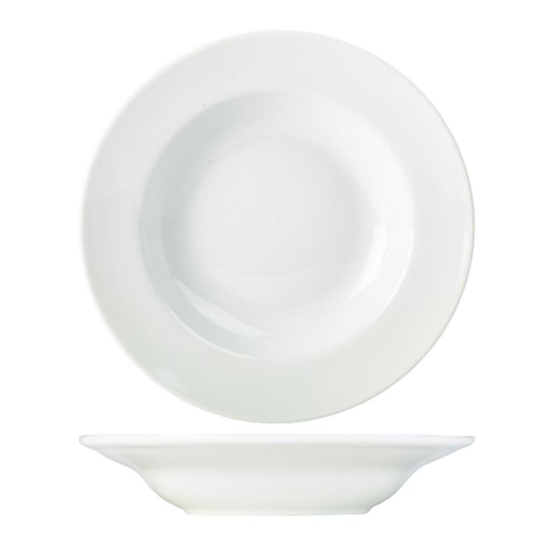 Genware Porcelain Soup Plate/Pasta Dish 30cm/12"