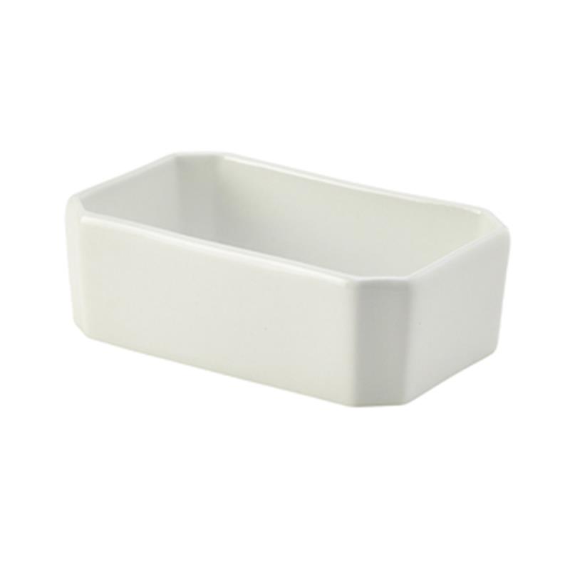 Genware Porcelain Sugar Packet Holder 12 x 7cm/4.75 x 2.75"