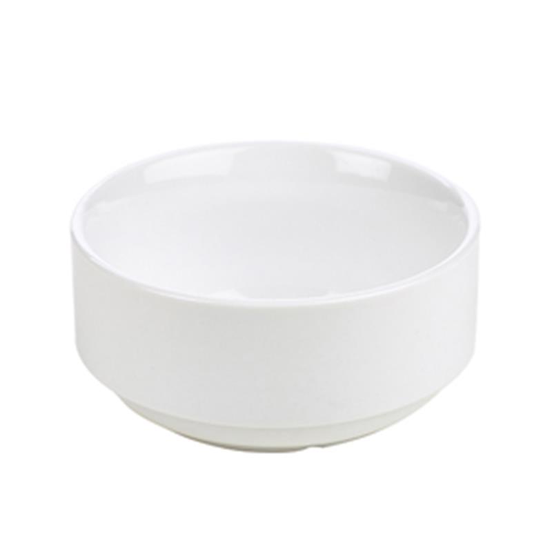 Genware Porcelain Unhandled Soup Bowl 25cl/8.75oz