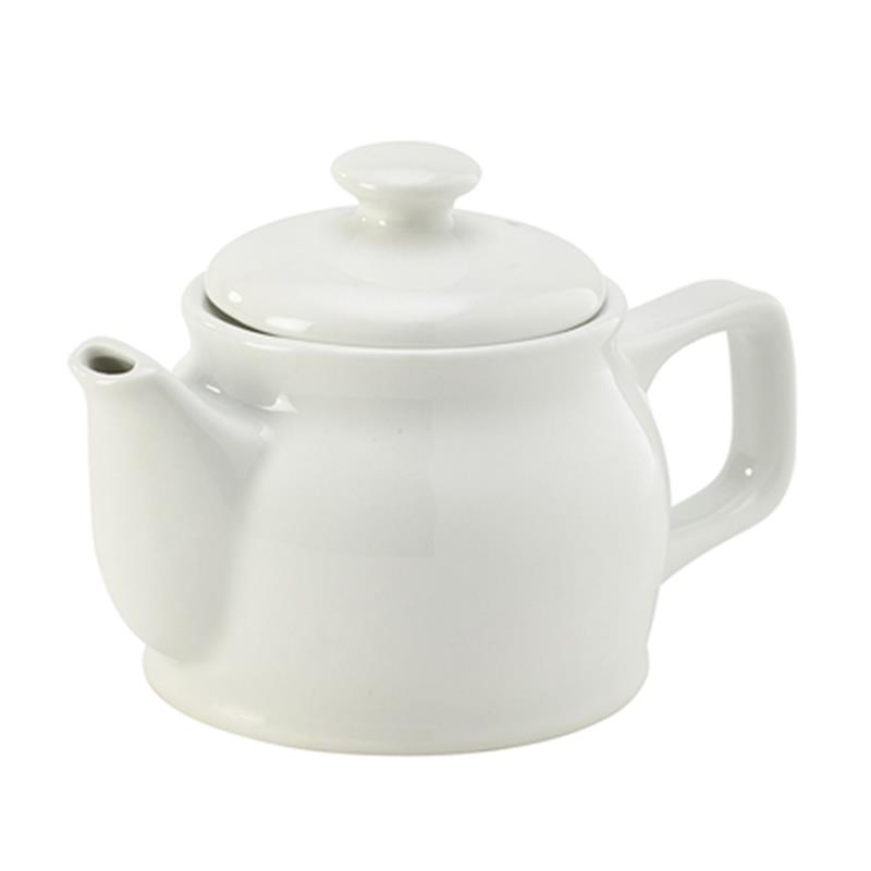 Genware Porcelain Teapot 31cl/11oz