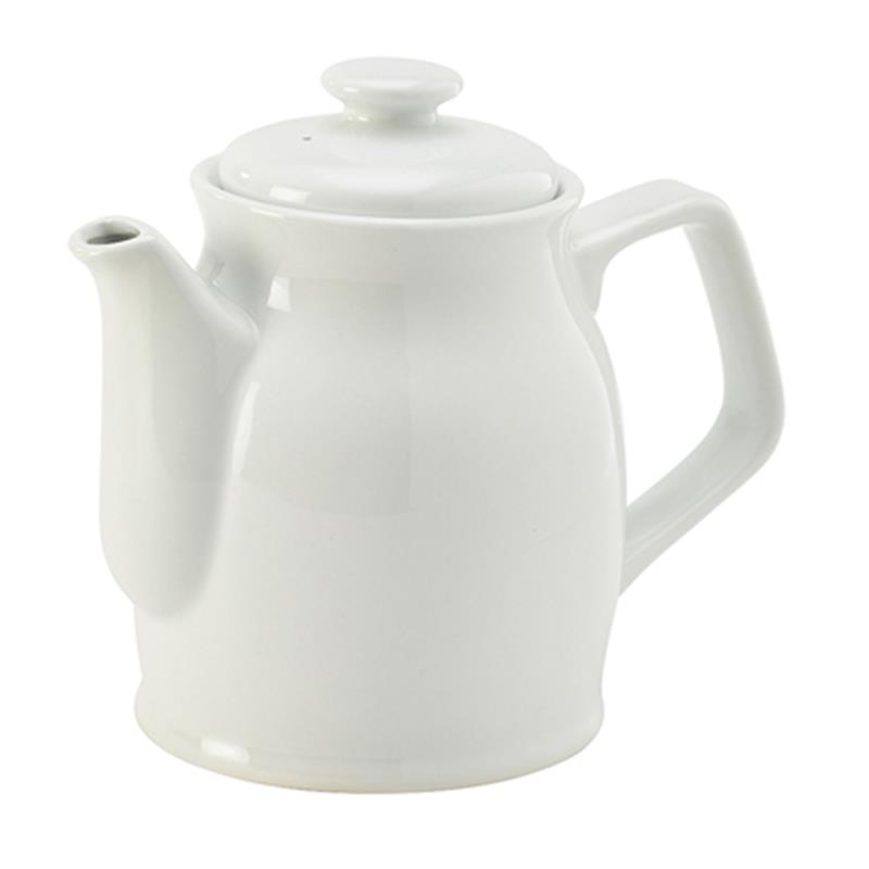 Genware Porcelain Teapot 85cl/30oz