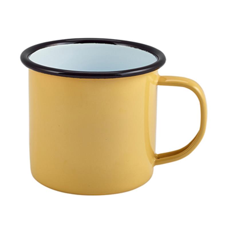 Enamel Mug Yellow 36cl/12.5oz