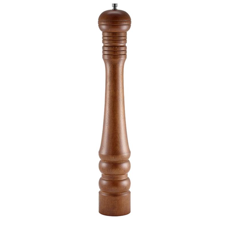 Heavy Wood Pepper Mill 17"