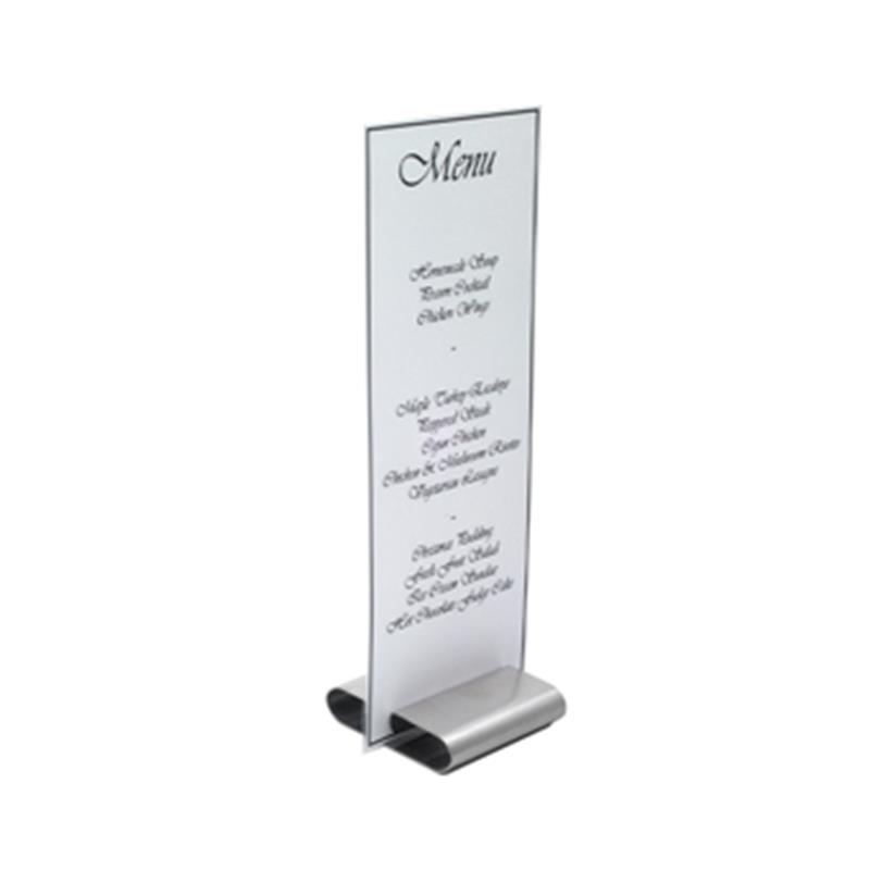 GenWare Stainless Steel Menu Stand