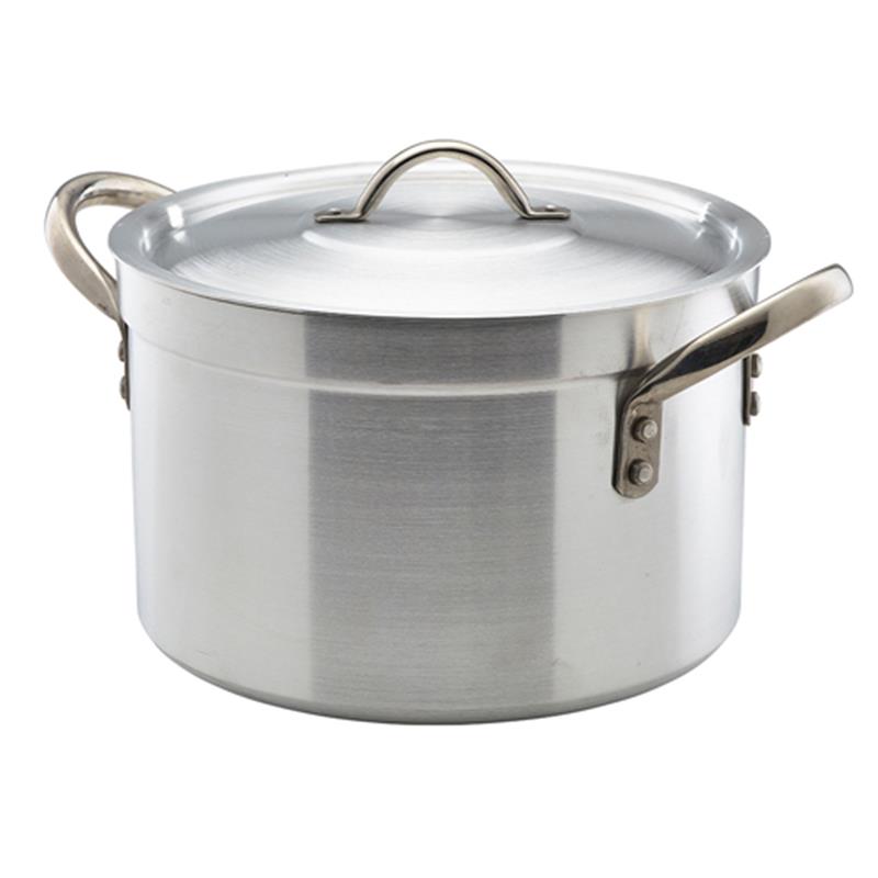 Heavy Duty Aluminium Stewpan With Lid 24.5Litre