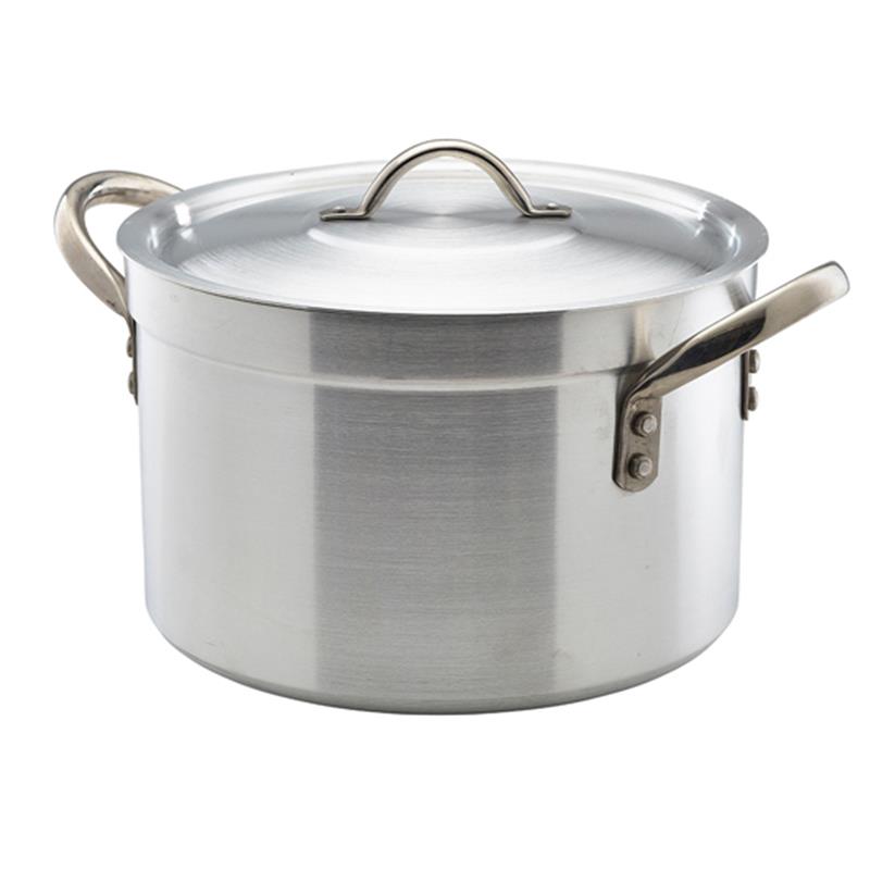 Heavy Duty Aluminium Stewpan With Lid 34Litre