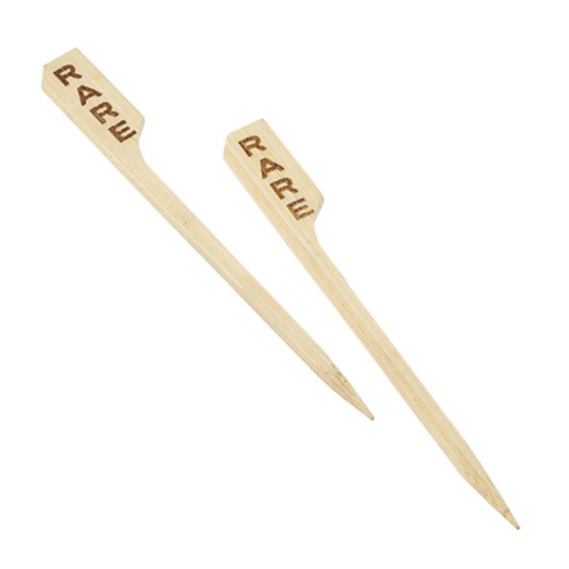 Bamboo Steak Markers 9cm/3.5" Rare (100pcs)