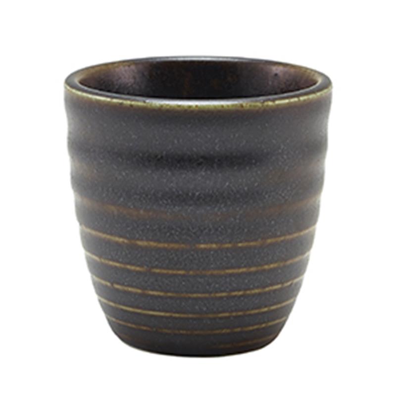 Terra Porcelain Black Dip Pot 8.5cl/3oz