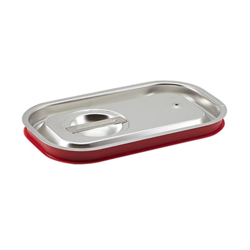 St/St Gastronorm Sealing Pan Lid 1/4