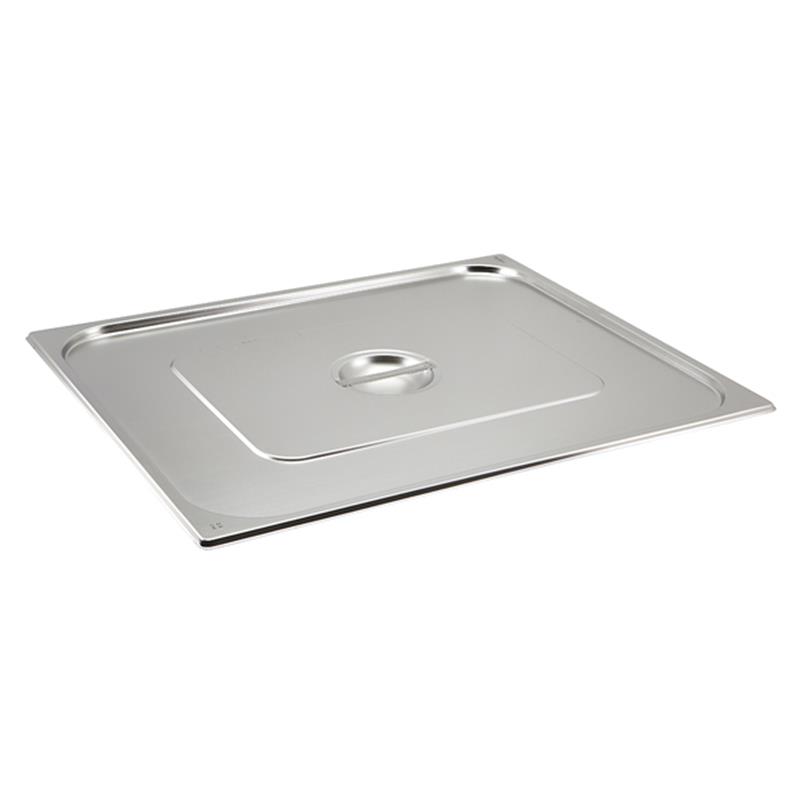 St/St Gastronorm Pan Lid 2/1