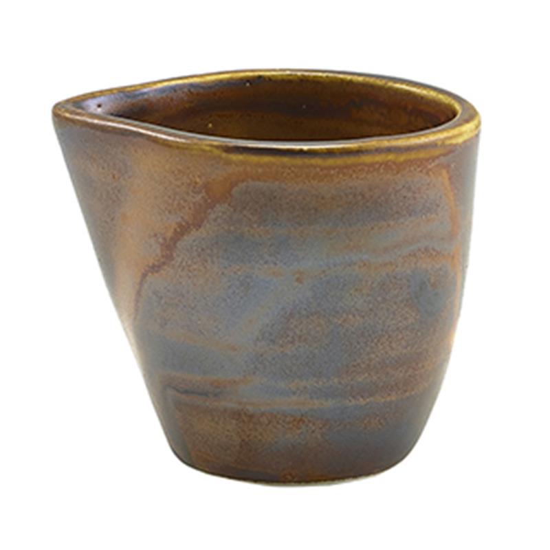 Terra Porcelain Rustic Copper Jug 9cl/3oz