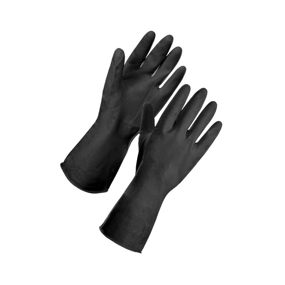 Black Gloves Heavy Duty Extra Large