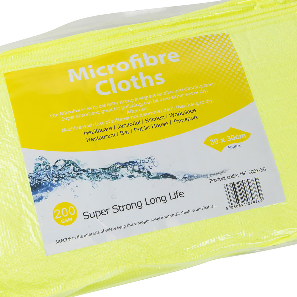 Microfibre Excel Cloth Yellow (40cm x 40cm)