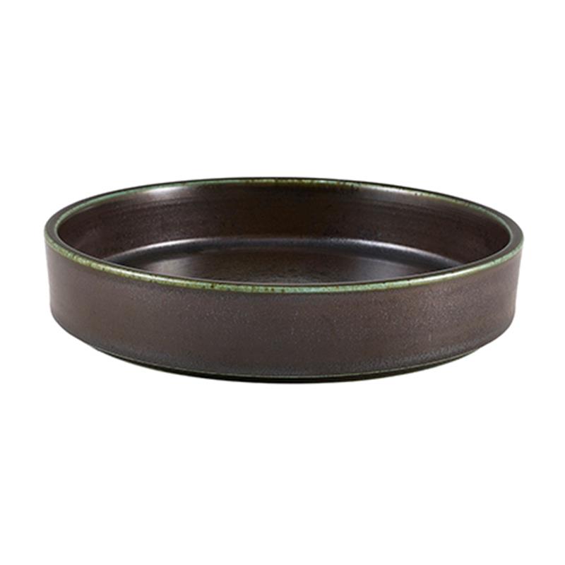 Terra Porcelain Black Presentation Bowl 20.5cm