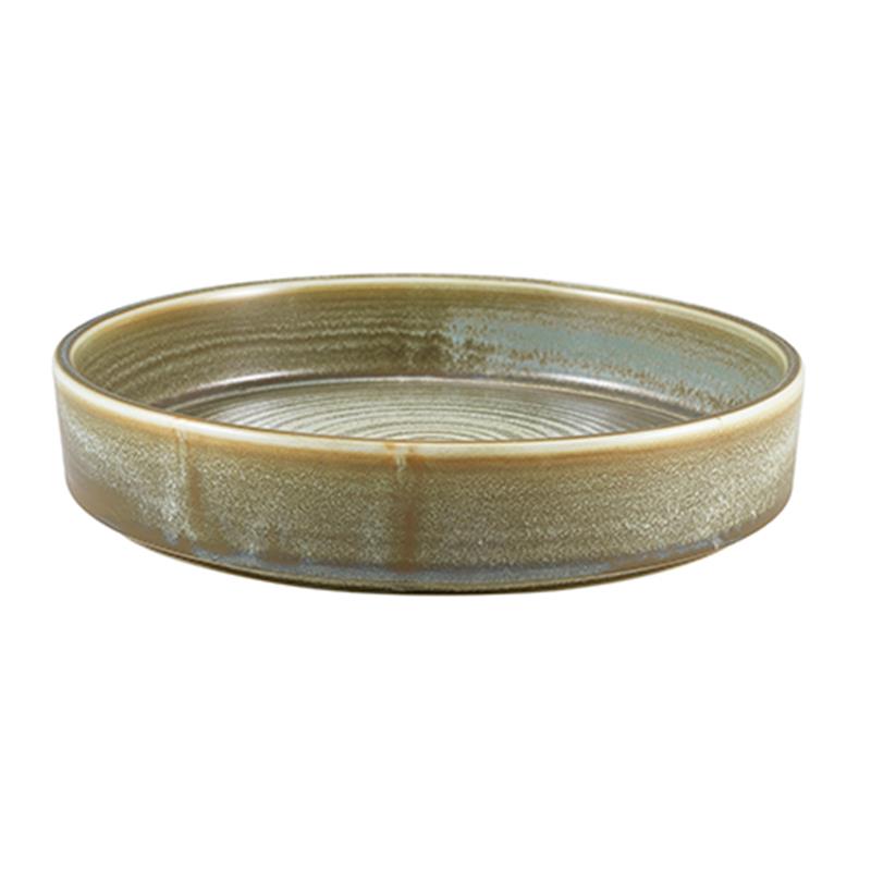 Terra Porcelain Matt Grey Presentation Bowl 20.5cm