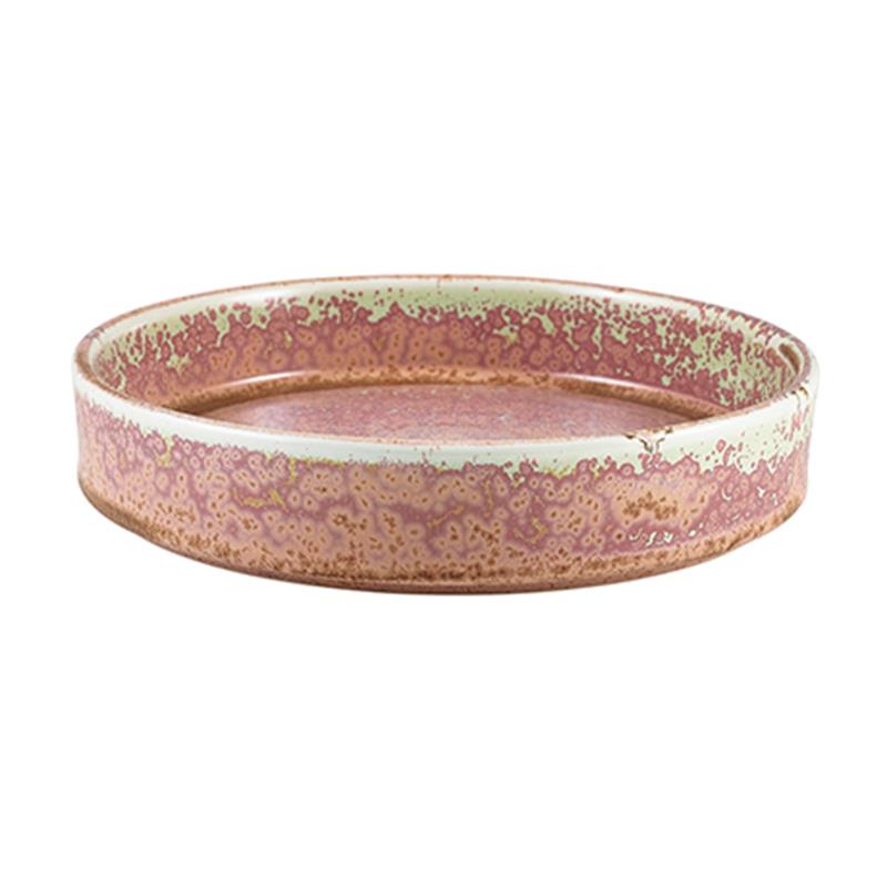 Terra Porcelain Rose Presentation Bowl 20.5cm