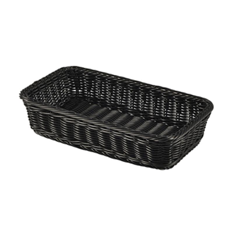 Polywicker Display Basket GN 1/3 Black