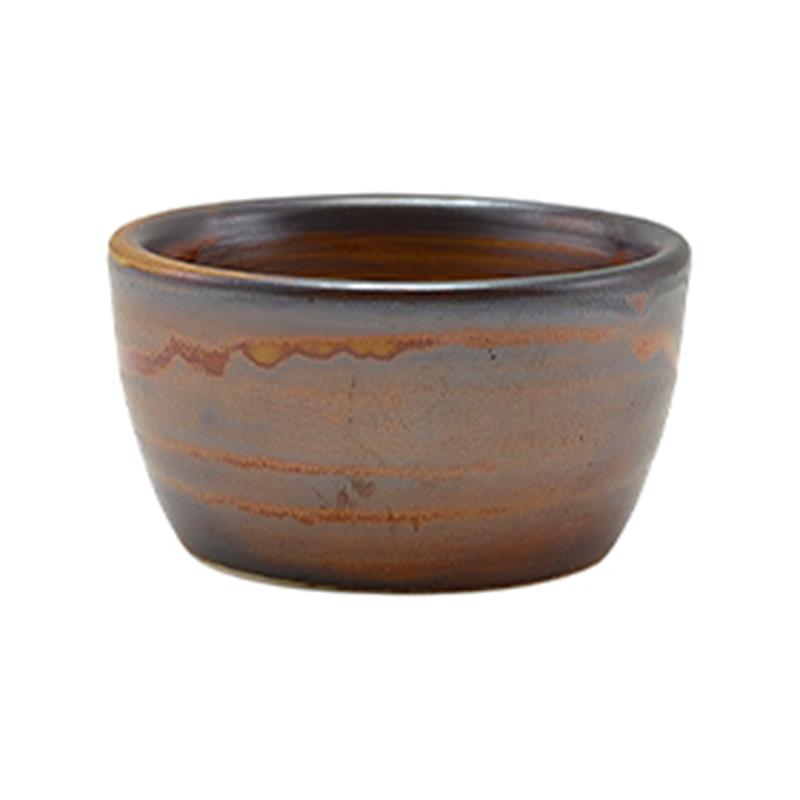 Terra Porcelain Rustic Copper Ramekin 45ml/1.5oz