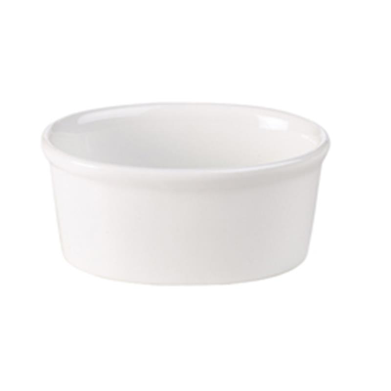 Genware Poreclain Oval Ramekin 10cm/4"