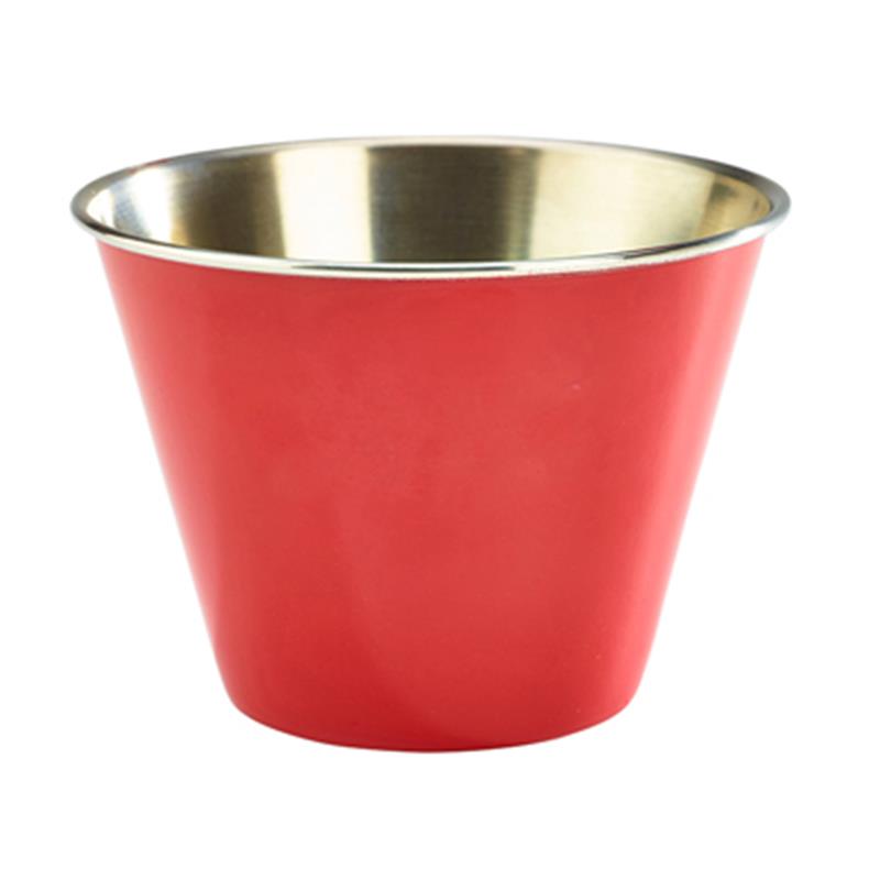 GenWare Red Stainless Steel Ramekin 34cl/12oz