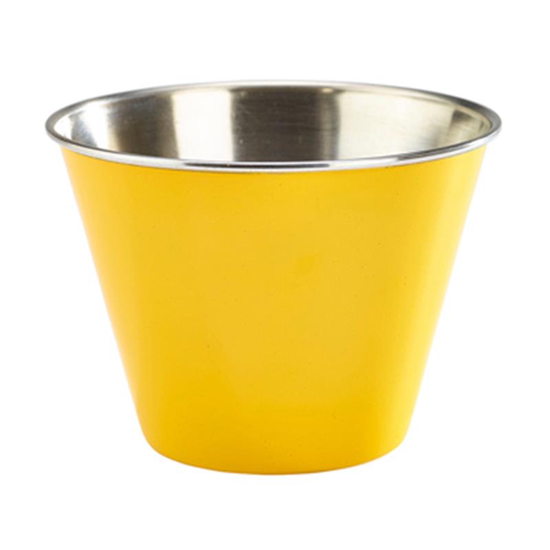 GenWare Yellow Stainless Steel Ramekin 34cl/12oz