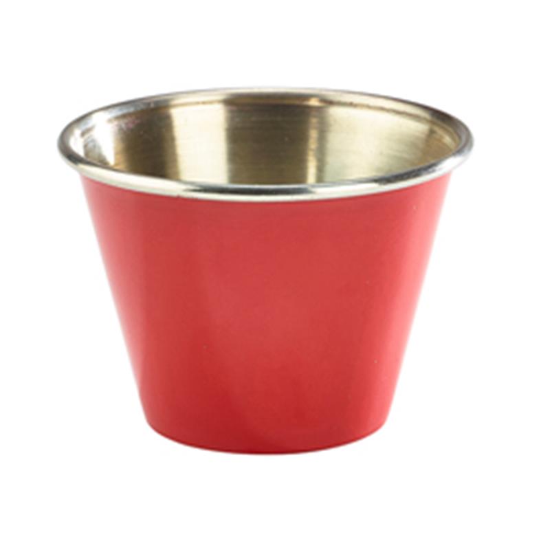 GenWare Red Stainless Steel Ramekin 71ml/2.5oz